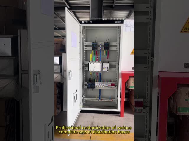 Waterproof Electrical Distribution Cabinet with 220V/380V Rated Voltage and Modular Assembly for Industrial Power Distribution