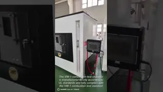 VW-1 Flame Test Vertical Flame And FT1 Test  Equipment UL 1581