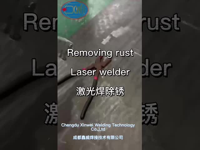 Portable Fiber Laser Rust Removal Remover Cleaner Cleaning Welding Machine 4 In 1