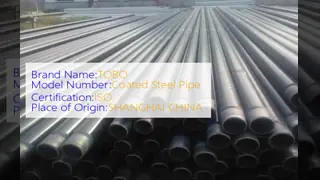 Wear‑resistant Carbon Steel ASTM A53 Seamless Coated Steel Pipe for Municipal Engineering