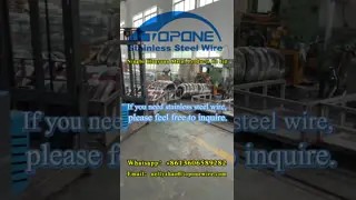 304 0.01-12mm Stainless Steel EPQ Wire Bright Surface For Kitchen And Bath Accessories