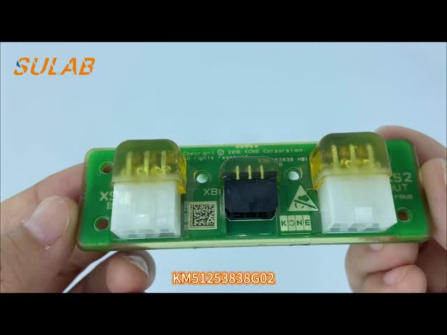 Elevator PCB Board Car Top Board with Signal Relay Communication Interaction and Safety Feedback for KONE Elevator KM51253838G02