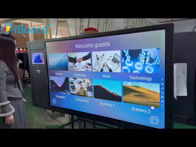 Intelligent Infrared Education Green Board Interactive