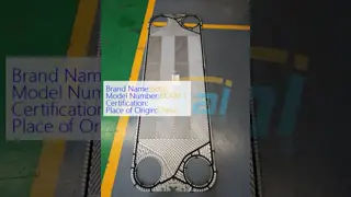 High-Performance Gasket Plate Heat Exchanger Parts for Custom Frames