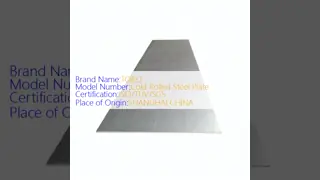 Anti-Rust DC01 Cold Rolled Plate ASTM A1008 Custom Width for Electrical Enclosures