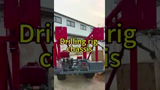 Mining Exploration Drilling Rig Rubber Crawler Track Undercarriage Diesel Engine Powered