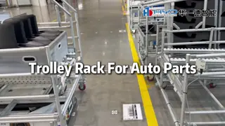 Estante de carro para autopartes