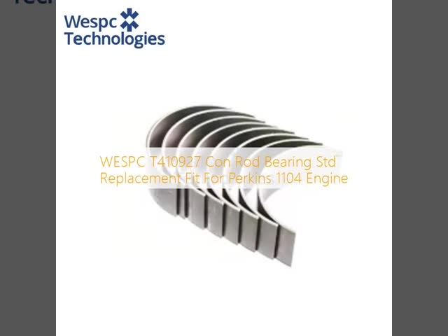 WESPC U5ME0022 T415862 Rod Bearing Std Replacement Fit For MF 375 1104 Engine