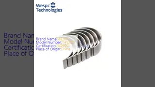 WESPC U5ME0022 T415862 Rod Bearing Std Replacement Fit For MF 375 1104 Engine