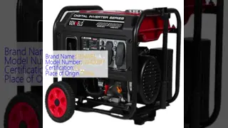 4.2kW Max Power 15L Fuel Tank Ultra Quiet Portable Gasoline Inverter Generator with 120V/240V Output