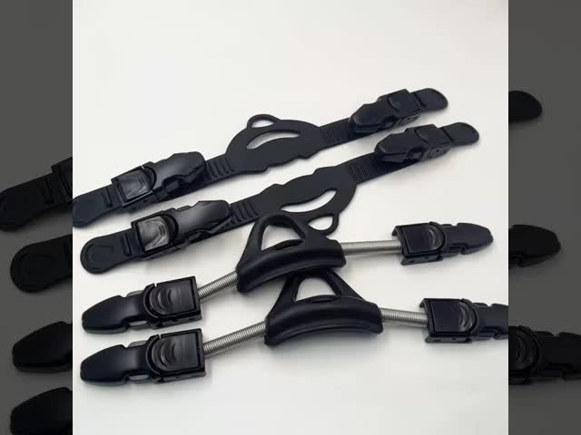 High Elasticity Rubber Scuba Diving Stainless Steel Heel Spring Strap For Jet Fin Snorkeling