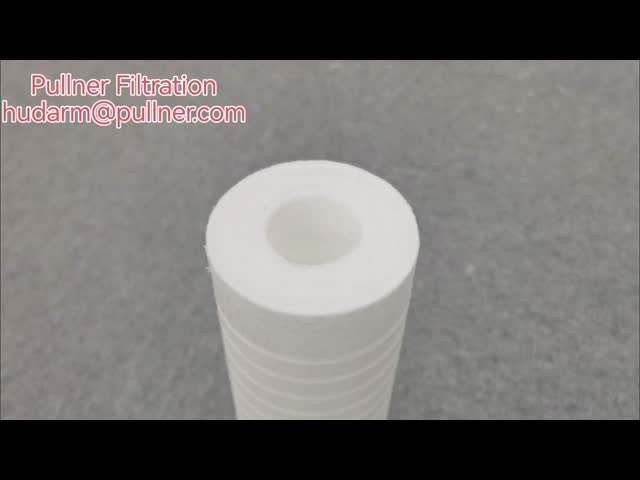 PLM Series 10 Inches Polypropylene Melt Blown Filter Cartridge with Gradual Pore Density for Efficient Water Filtration