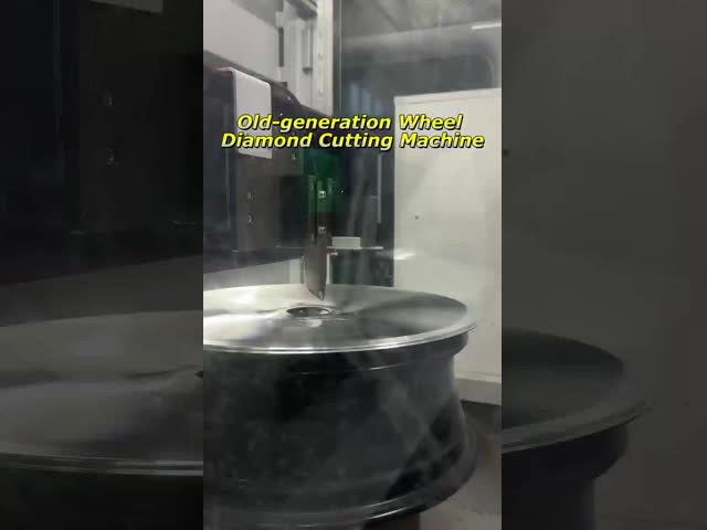 Diamond cutting machine display