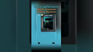 Diamond cutting machine display