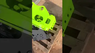 Rotatable Fully Automatic Quick Hitch with Customizable Parameters for Excavators