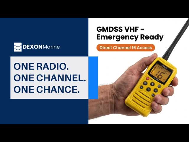 Portable GMDSS Survival Craft VHF Radiotelephone – DX-V16