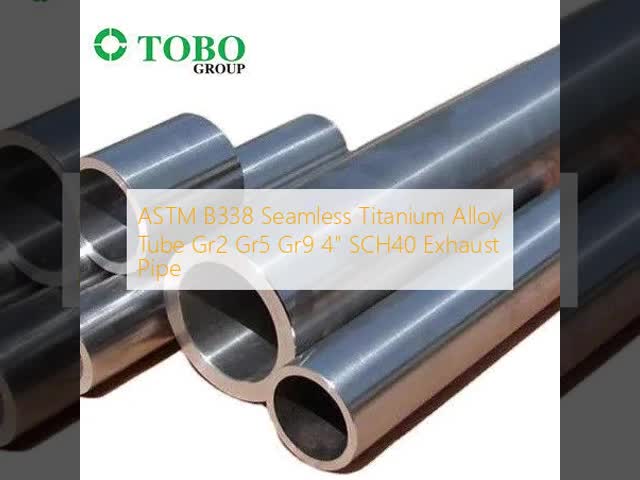 ASTM B338 Seamless Titanium Alloy Tube Gr2 Gr5 Gr9 4