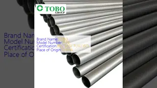 ASTM B338 Seamless Titanium Alloy Tube Gr2 Gr5 Gr9 4