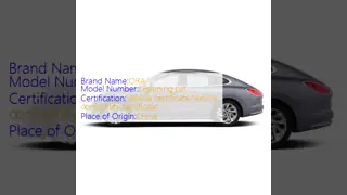 ORA Lightning Cat Limousine Electric Car 180Km/h 555-705km Endurance Midsize Pure Electric