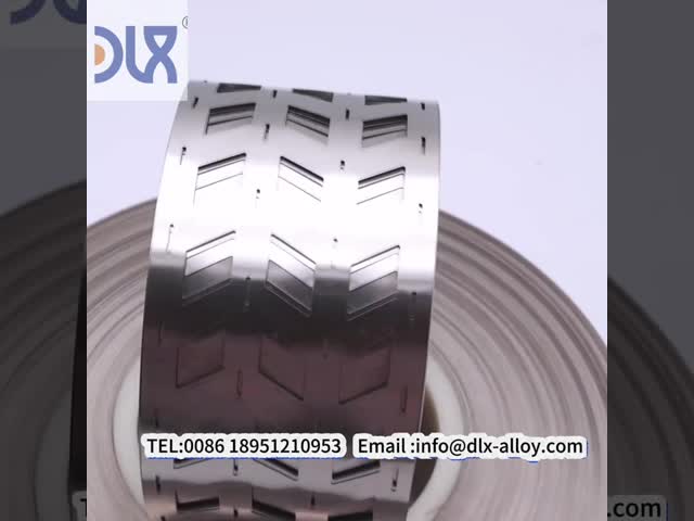 Nickel Alloy Strips With Face Centered Cubic Crystal Structure For Superior Electrical Conductivity