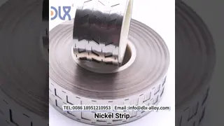 Nickel Alloy Strips With Face Centered Cubic Crystal Structure For Superior Electrical Conductivity