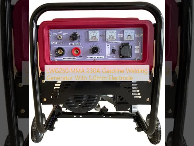 LWG250 MMA 230A Gasoline Welding Generator With 5.0mm Electrode