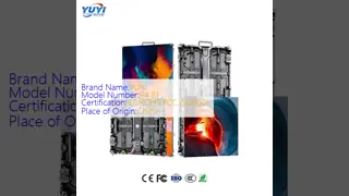 YUYI LED P4.81 Indoor Rental LED Display Light Weight Modular Design for Easy Installation