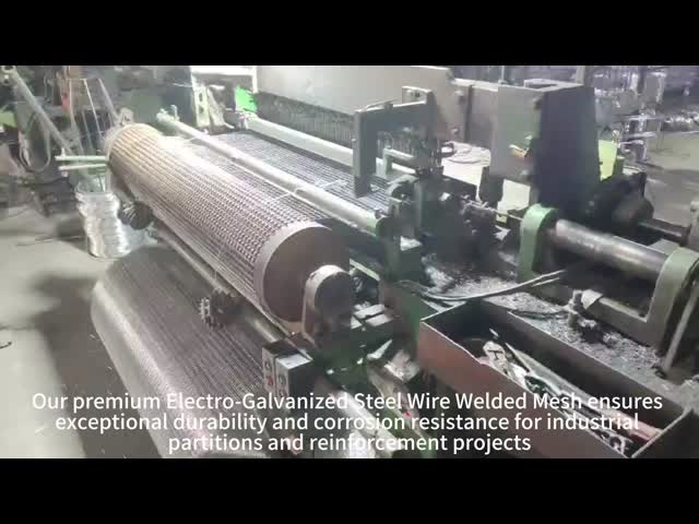 Hot-dip Galvanized Low Carbon Steel Wire Welded Mesh For Safety Fencing & Construction