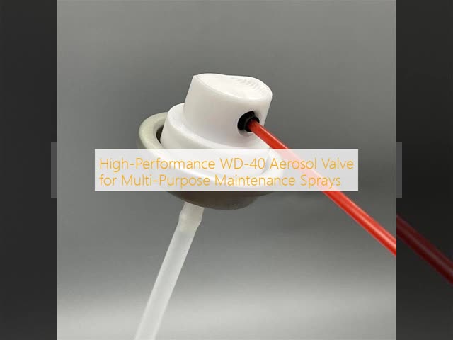 Industrial-Grade Aerosol Valve for WD-40 Multi-Purpose Lubricant Applications