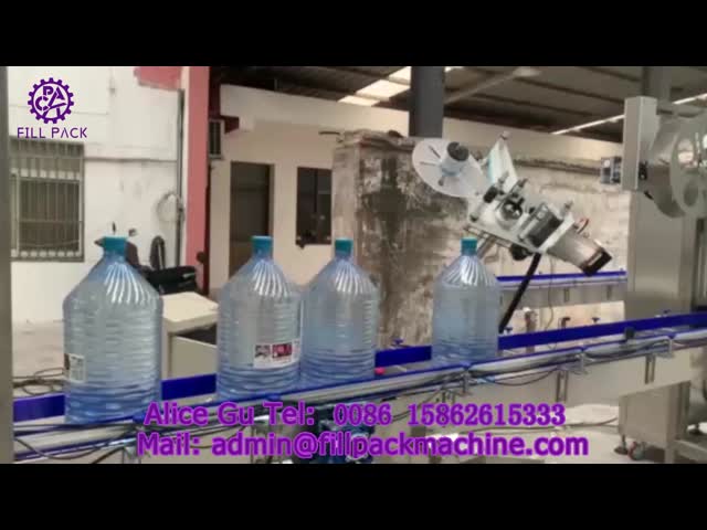 2133 M6 Iraq Large Water Barrel Labeling, Sleeve Labeling, and Inkjet Printing Production Line