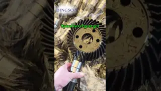 High Precision Spiral Bevel Gear Set for Right Angle Industrial Drive Systems