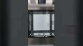 Stainless Steel Xenon Light Pass Box for Cleanroom