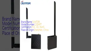 C50HPT Drones Helicopter 50km Drone Video Transmitter Low Delay HD Narrowband Wireless System