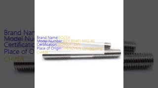 Roestvrijstalen zeskantbouten met geïntegreerde diefstalbestendige stalen huls en weglating van de bevestigingsmoer voor verbeterde beveiliging