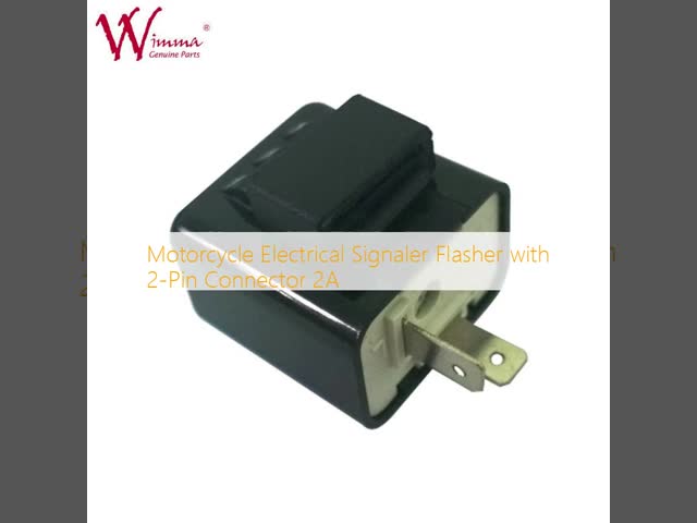 Motorcycle Electrical Signaler Flasher with 2-Pin Connector 2A