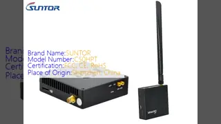 C50HPT 50km FPV Video Transmitter Mini COFDM Wireless Video Sender For Drones / Helicopter