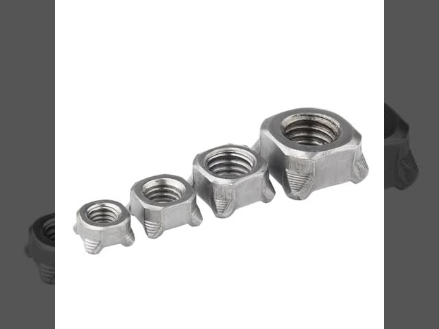 DIN928 Type B Carbon Steel Automotive Parts Square Weld Nut