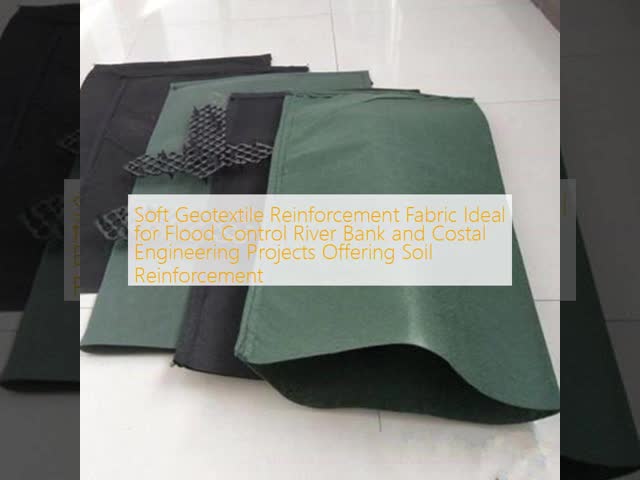Soft Geotextile Reinforcement Fabric Ideal for Flood Control River Bank and Costal Engineering Projects Offering Soil Reinforcement