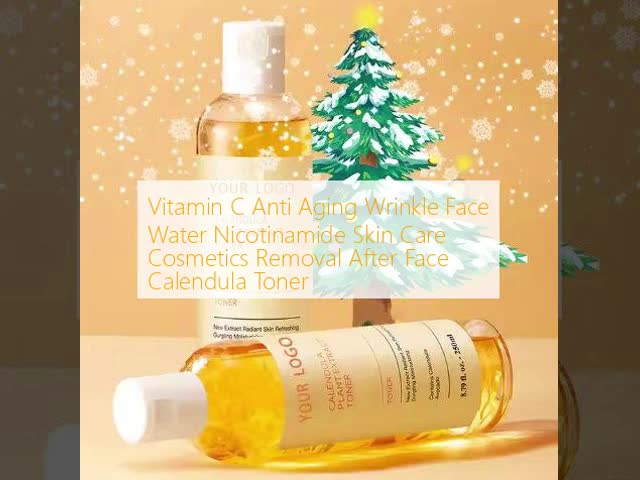 Vitamin C Anti Aging Wrinkle Face Water Nicotinamide Skin Care Cosmetics Removal After Face Calendula Toner