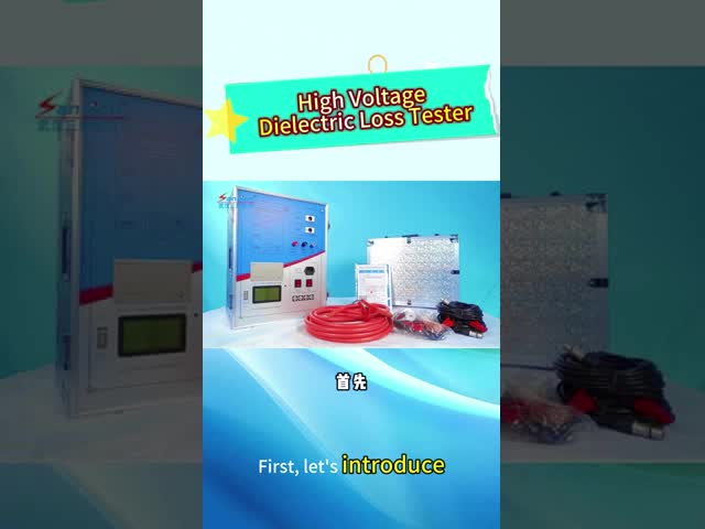 Fully Automatic Transformer Dielectric Loss Tester Hv Transformer Tan Delta Tester
