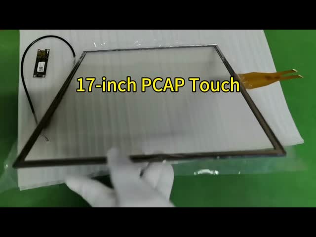 17 Inch PCAP Touch Screen Glass 1280x1024 with 3.9mm Thickness