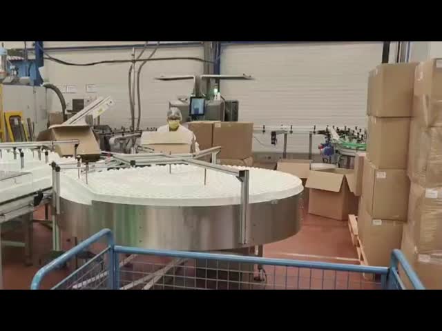 2nd Packaging  Machine For Hollow Bottle ,linked With Auto Assblyment Machine And Turn Table