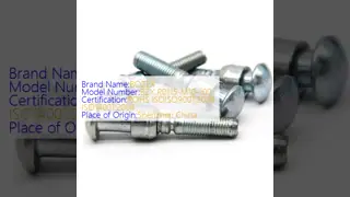 O zinco chapeou a cabeça do círculo SS302 rebita Magna Grip Huck Lock Bolt