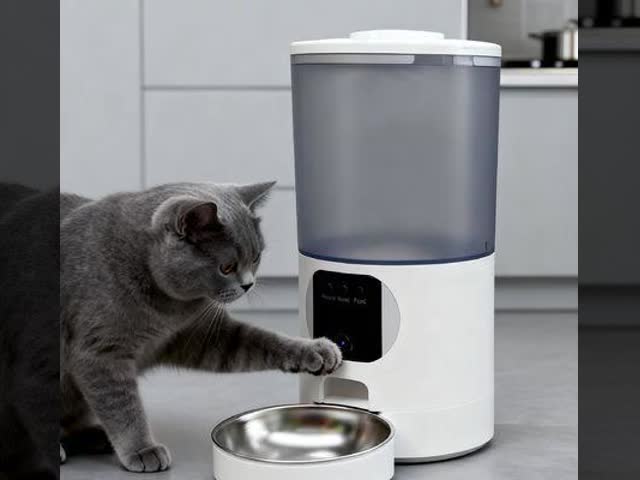 Smart Automatic Pet Feeder for Dogs Remote Control Timed Premium Dog Food Dispenser Pet Supplies