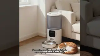 Smart Automatic Pet Feeder for Dogs Remote Control Timed Premium Dog Food Dispenser Pet Supplies