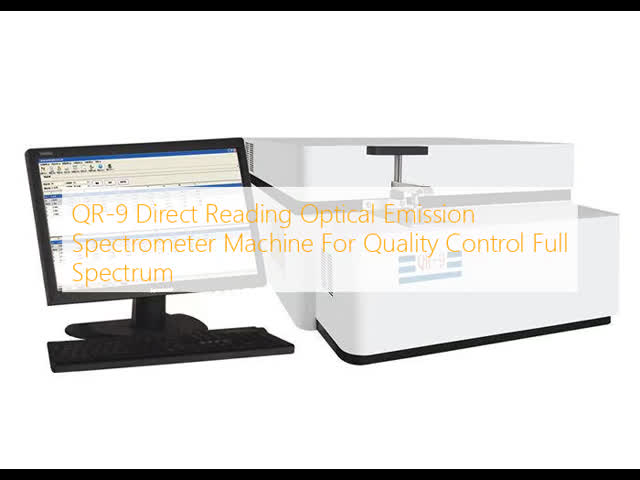 QR-9 Direct Reading Optical Emission Spectrometer Machine For Quality Control Full Spectrum