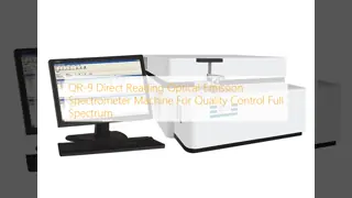 QR-9 Direct Reading Optical Emission Spectrometer Machine For Quality Control Full Spectrum