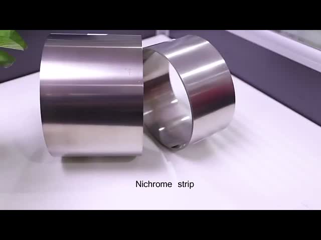 Nichrome alloy 40 0.5mm NiCr Strip For Storage Heaters 637 MPA