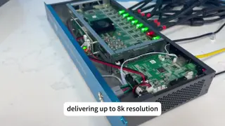 8K60 Video Wall Controller with FPGA Chip for 15-Screen Splicing and Seamless Multi-Screen Display