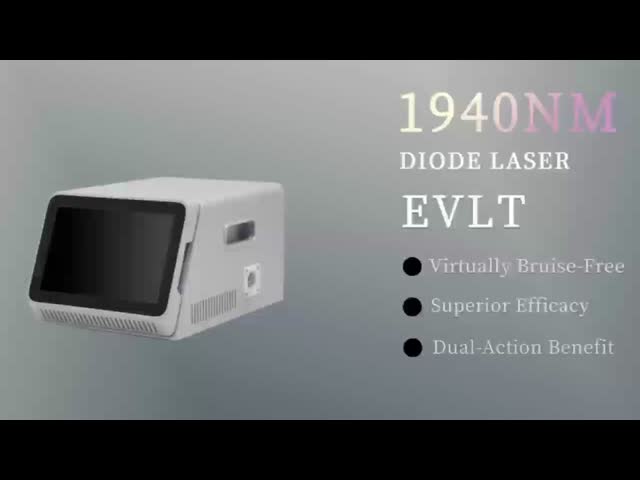 Leg Varicose Veins Laser Treatment EVLT  1940NM Diode Laser Machine